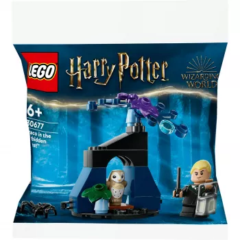 Juguete de construcción LEGO Harry Potter Set Modelo 30677 – Draco en el Bosque Prohibido, escena con minifigura