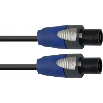 Cable de altavoz PSSO LS-1530 Speakon 2×1,5 mm² 3 m, negro