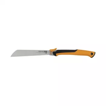 Sierra de ramas Fiskars Pro PowerTooth 25 cm – hoja de sierra de ramas curvada para cortar ramas