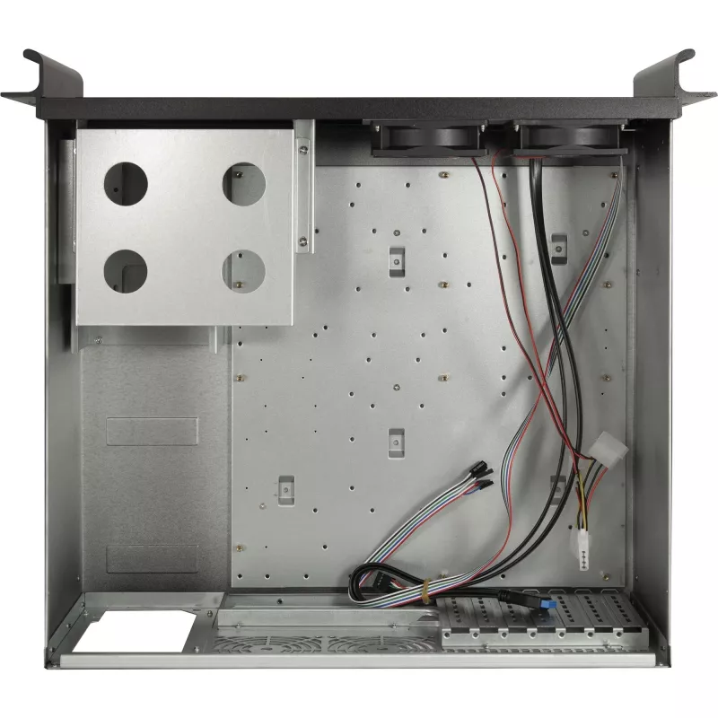 Servidor rack Inter-Tech 4U-K-439L Negro