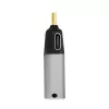 LogiLink Adaptador USB 3.2 Gen2 Type-C macho a HDMI-A USB-C 4K PD Aluminio Negro/Gris