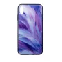 Funda para móvil Tellur Cover Glass Print para iPhone XS Max — trasera de cristal impresa funda protectora