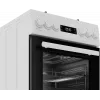 Placa de gas y horno eléctrico BEKO FSM51339DWDS 50 cm, blanco, clase energética A