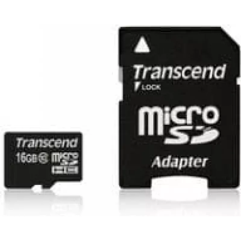 Memoria flash Transcend 16 GB MicroSDHC UHS-I TS16GUSDU1