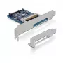 Lector de tarjetas DeLOCK 91687 interno plateado