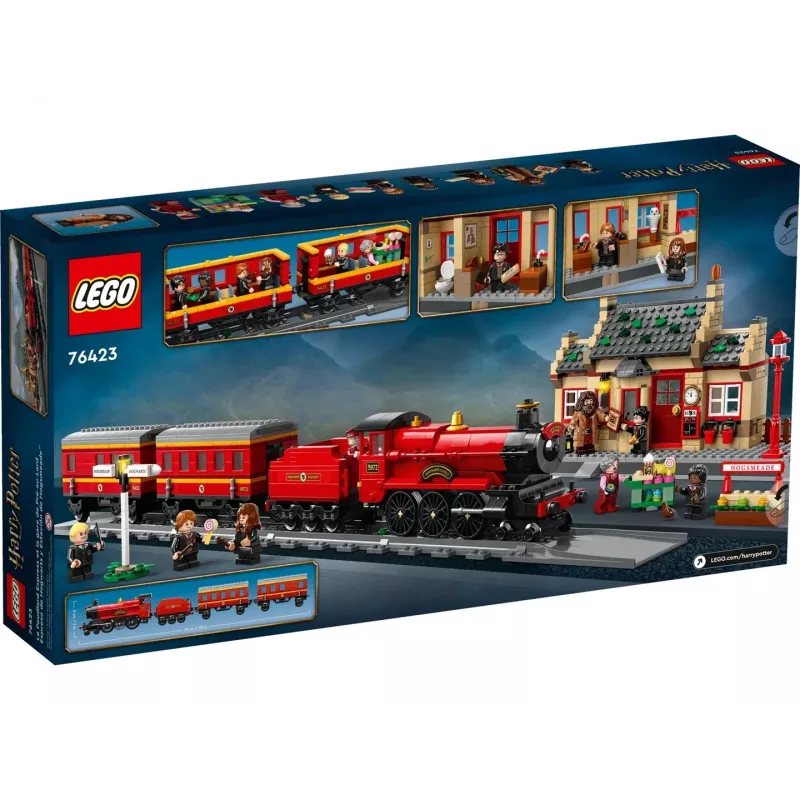 LEGO HARRY POTTER 76423 Hogwarts Express y estación de Hogsmeade