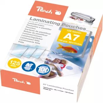 Peach PP525-05 fundas de laminación 100 uds.