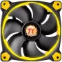 Ventilador de carcasa Thermaltake Riing 14 LED 140mm negro/amarillo