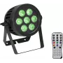 Foco PAR LED EUROLITE 7x9W IP Rated — 7 x 9W LEDs, carcasa con protección IP