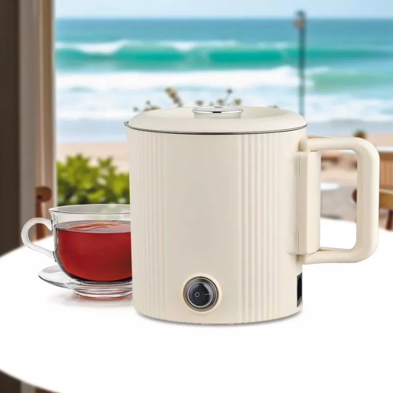 Hervidor eléctrico Maestro MR-009 0,8 L 600 W olla de viaje, beige