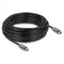 DELOCK Cable óptico activo DisplayPort 2.1 8K 60Hz 40Gbps 30 m