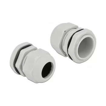 Prensaestopas DeLOCK 60225 gris plástico 10 uds.
