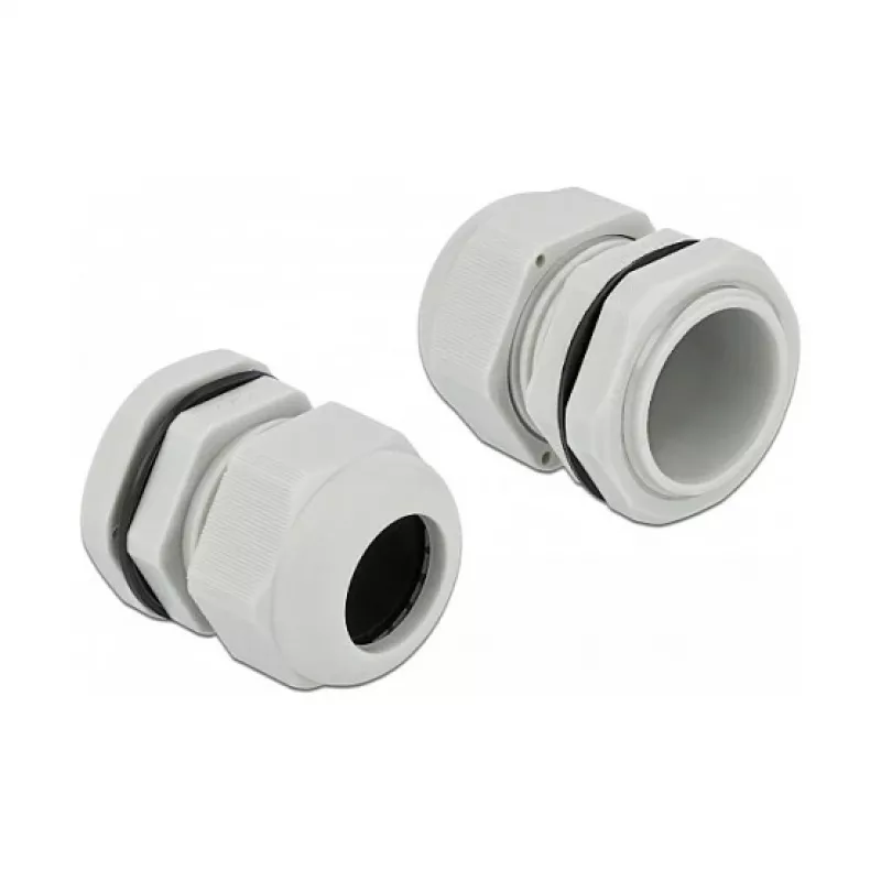 Prensaestopas DeLOCK 60225 gris plástico 10 uds.