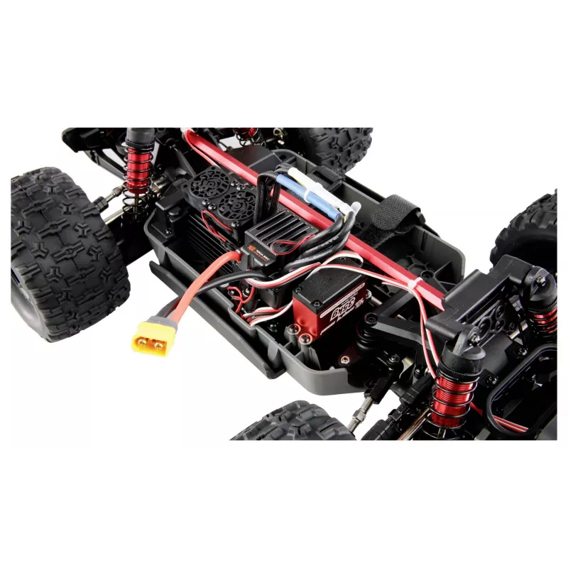 Amewi 22688 Hyper Go MTX10 monster truck, brushless, 1:10 ARTR, negro