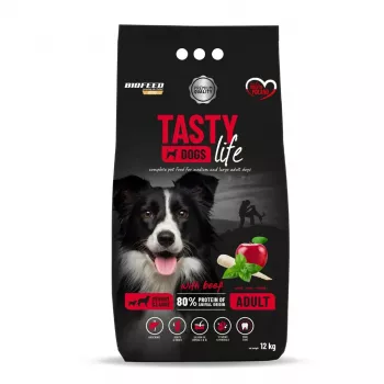 BIOFEED Tasty Life medium & large Beef - Pienso para perros - 12kg