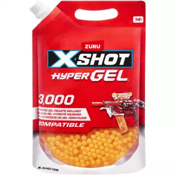XShot HYPER GEL 36810-EN71 Accesorio/consumible para pistola de juguete pack de recarga