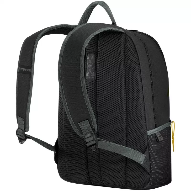 Wenger NEXT Trayl 612564 mochila para portátil de 15,6" (39,6 cm) con bolsillo para tablet, poliéster, Gravity Black