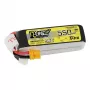 Batería Tattu R-Line 550mAh 14,8V 95C 4S1P — pack LiPo para modelos RC