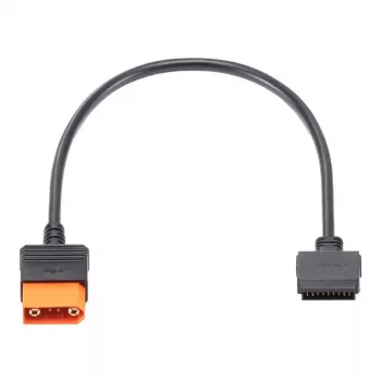 Cable de alimentación para cámaras y baterías DJI CP.DY.00000045.02, 0,4 m, compatible con Mavic 3, Air 3, Power 500/1000, negro/naranja