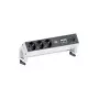 Bachmann 902.302 Alargador de corriente 1,5 m 3 salidas AC blanco