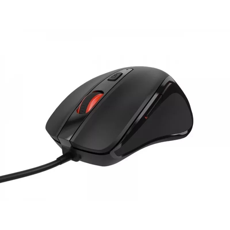 Ratón óptico con cable NATEC NMY-2047 USB Type-A, 4000 DPI, 6 botones, diestro, retroiluminación