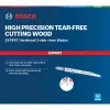Bosch 2 608 900 551 Hoja de sierra de calar/caladora/sable hoja de sierra de calar madera acero al carbono (HCS) 5 uds.