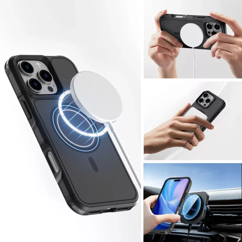 Funda 4smarts 541180 para iPhone 16 Pro 16 cm negra
