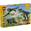 Juguete de construcción LEGO Creator 3 en 1 T.Rex, set de construcción, 626 piezas, 150 mm de altura, edad 9+