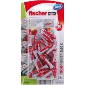 Fischer DuoPower 6 x 30 K NV Taco 30 mm 534993 1 set (534993)