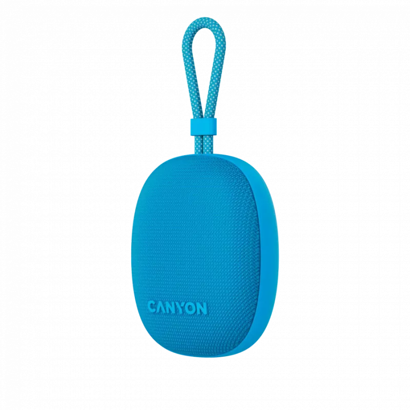 Canyon OnMove 12 - Altavoz portátil Bluetooth v5.3 - 5W - TWS - IPX7 - 12 horas - carga USB-C
