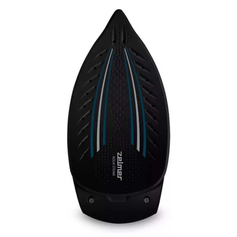 Plancha Zelmer Aqua Steam ZIS5400 negro-azul