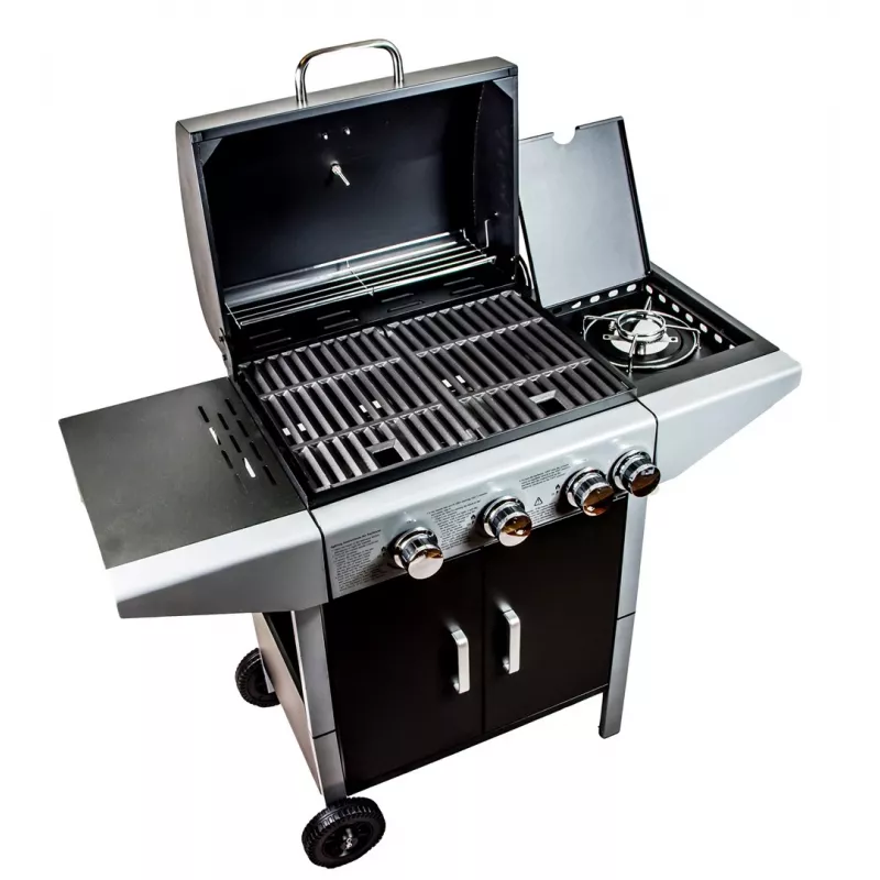 Parrilla de gas Ravanson GO-3 — parrilla de gas compacta, modelo GO-3