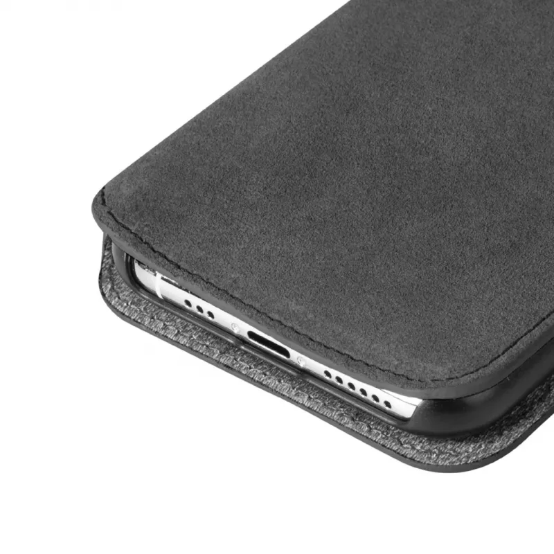 Krusell Broby PhoneWallet funda billetera para iPhone 11 Pro Max, Stone