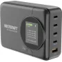 Voltcraft UC-4C1A240W01 estación de carga USB USB-C USB-A PD 3.0 negra para interior (VC-16871780)