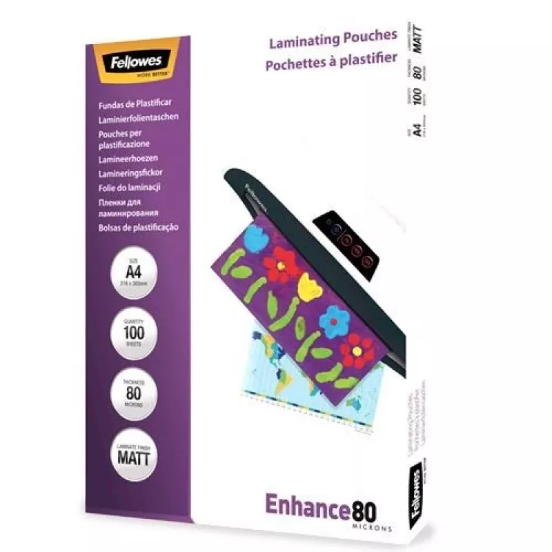 Fundas de laminar Fellowes 5452103 A4 100 uds.