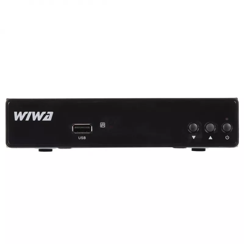 Sintonizador de TV WIWA H.265 LITE — sintonizador DVB-T/DVB-T2 con soporte H.265, Full HD, HDMI, USB, SCART