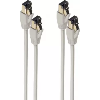 Cable de red ShiverPeaks BS08-41020-2 Cat8.1 F/FTP 1 m