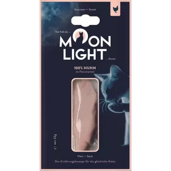 Alimento húmedo para gatos MOONLIGHT Dinner filete de pollo sobre de 22 g, adultos, premio hipoalergénico, 65 % de humedad, 23,5 % de proteína