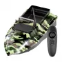 Barco cebo Flytec V050 con batería de 12000mAh, verde camo — barco cebo por radiocontrol