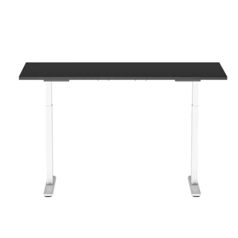 Mesa regulable en altura Up Up Bjorn Blanco, tablero M Negro