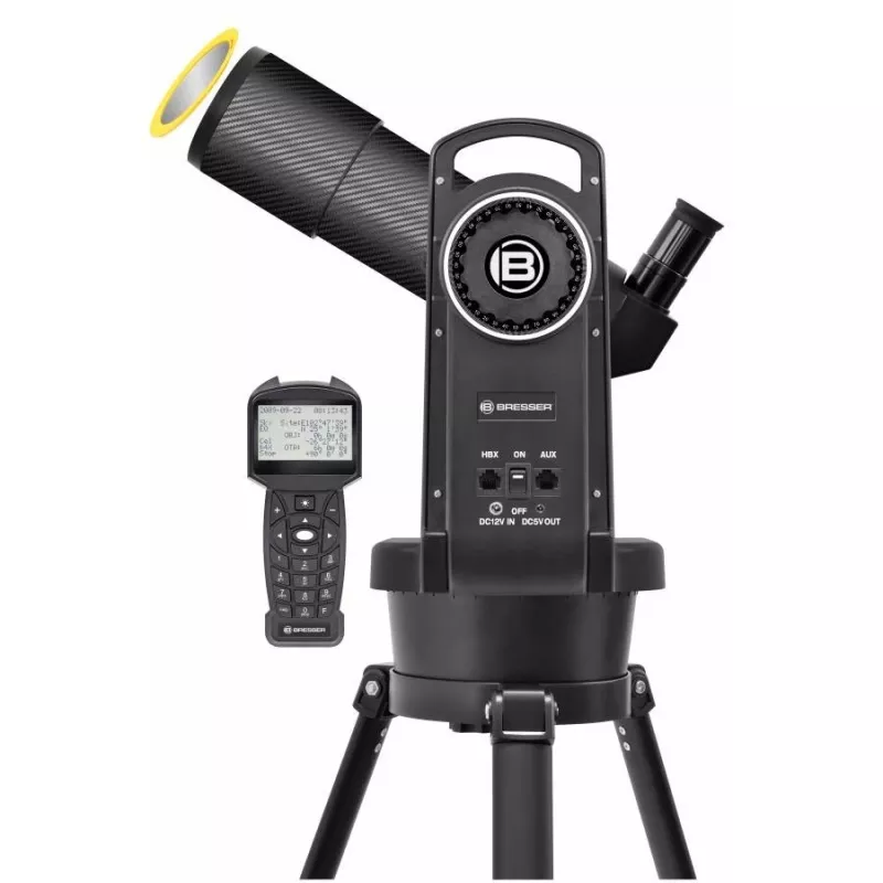 Telescopio refractor Bresser Optics Automatik 80/400 Goto negro