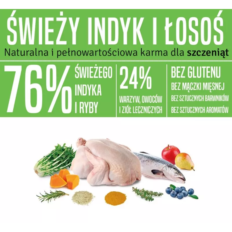 ARQUIVET Fresh Puppy pavo y salmón - Comida semihúmeda para perros - 10 kg