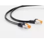 Cable de red S/CONN 08-26095 negro 20 m Cat6a S/FTP