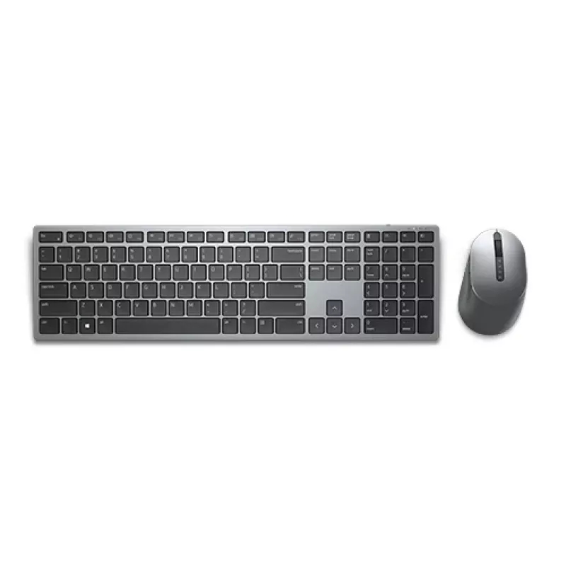 Conjunto de teclado y ratón inalámbrico Dell KM7321W Titan Gray con pilas incluidas