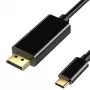 Cable USB Type-C a DisplayPort, 4K, 60Hz, 3m