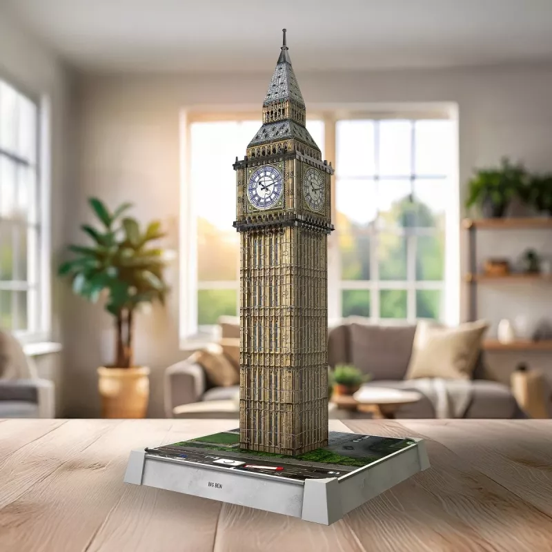 Puzle 3D Big Ben Clock Tower Londres