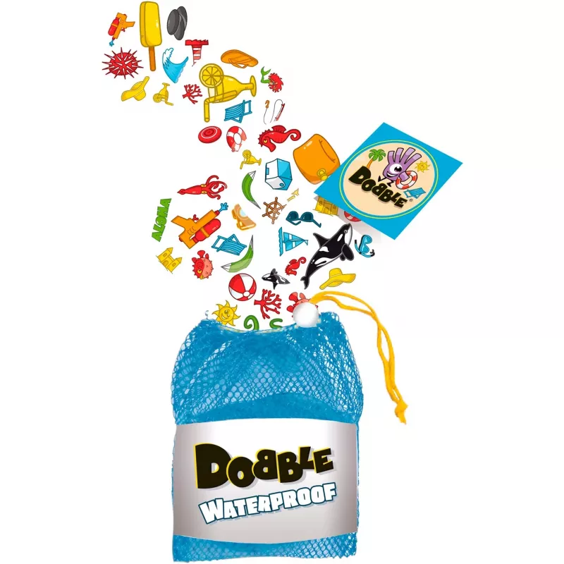 Dobble Waterproof, juego de cartas