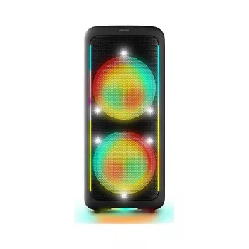 Altavoz portátil para fiestas Philips TAX5000E/10 2 vías, 100 W RMS, Bluetooth, 20–20000 Hz, 4 Ω, negro