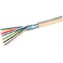 Cable telefónico ShiverPeaks 76860-50 6x2x0,6 mm redondo para instalación empotrada
