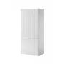 Armario cama meble PAFOS 2D 90x55,5x198,5 cm blanco mate con 2 baldas